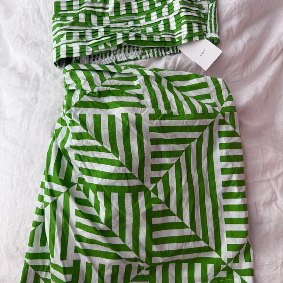 S/W/F CUT OUT MINI GREEN DRESS - Picture 4 of 5